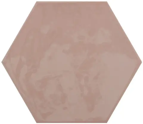 Керамическая плитка Kane Hexagon Pink 16x18