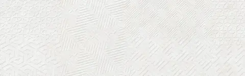 Керамическая плитка Materia Textile White 25x80