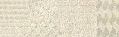 Керамическая плитка Materia Textile Ivory 25x80