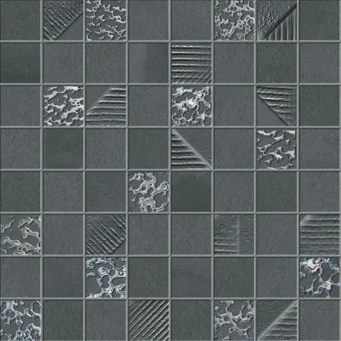 Керамическая плитка Mos Cromat-One Carbon 30x30