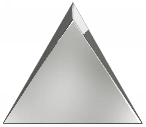 Керамическая плитка Traingle Cascade Silver Glossy 15x17