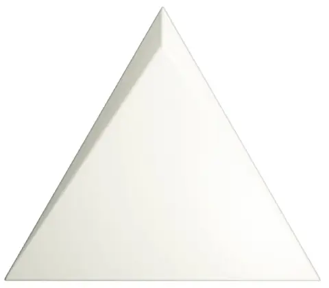 Керамическая плитка Triangle Cascade White Matt 15x17