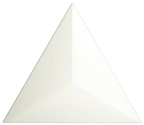 Керамическая плитка Traingle Level White Matt 15x17