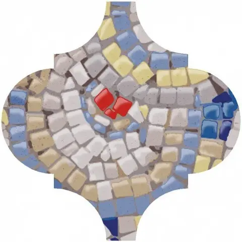Керамическая плитка Арабески Майолика Гауди 6.5x6.5