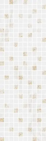 Керамическая плитка Астория белый мозаичный 25x75 MM12112