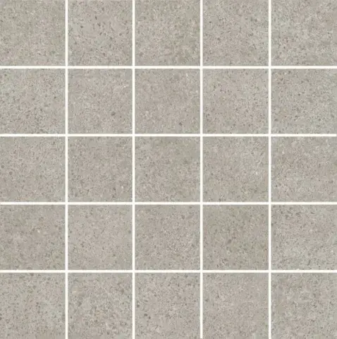 Керамическая плитка Безана серый мозаичный 25x25 MM12137