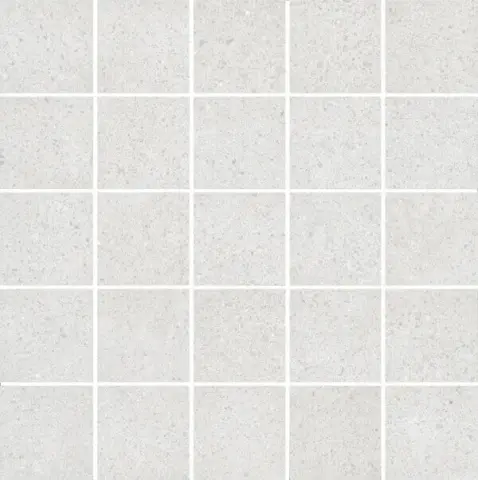 Керамическая плитка Безана серый светлый мозаичный 25x25 MM12136