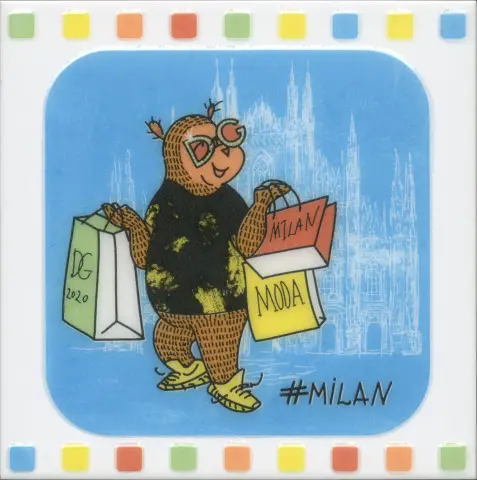 Керамическая плитка Большое путешествие Mila20x20