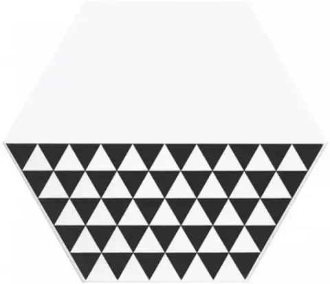 Керамическая плитка Буранелли треугольники 20x23.1