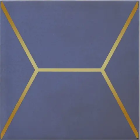 Керамическая плитка Витраж синий 15x15