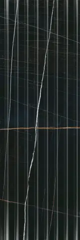 Керамическая плитка Греппи черный структура обрезной 40x120 14035R