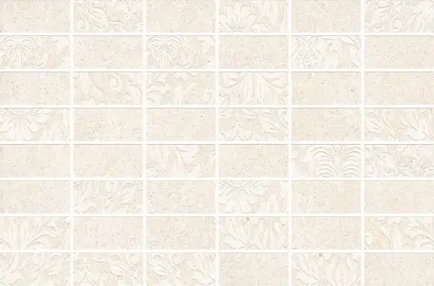 Керамическая плитка Золотой пляж светлый беж мозаичный 20x30 MM8262