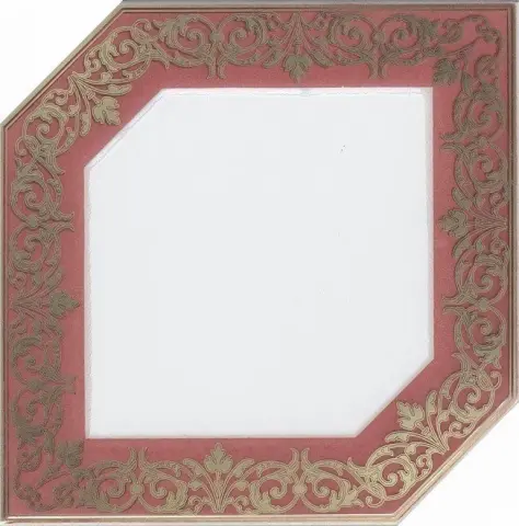 Керамическая плитка Клемансо розовый 15x15