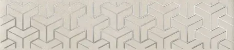 Керамическая плитка Ломбардиа бежевый 25x5.4