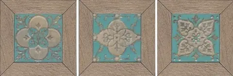 Керамическая плитка Меранти беж мозаичный 13x13 ID58