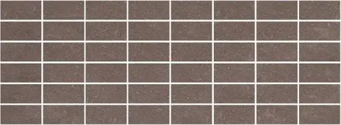 Керамическая плитка Орсэ коричневый мозаичный 15x40 MM15111