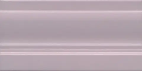 Керамическая плитка Плинтус Турати сиреневый 20x10 FMD031