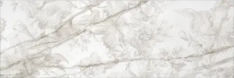 Керамическая плитка Прадо цветы обрезной 40x120