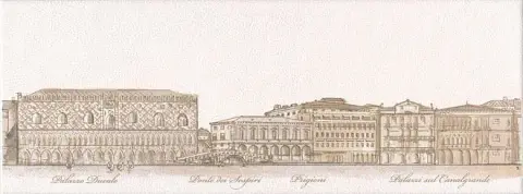 Керамическая плитка Сафьян Venezia 15x40