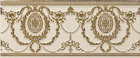 Listelo Agustine Gold Ivory 10x25