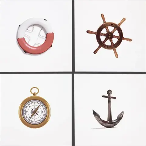 Marine Mix Blanco 20x20