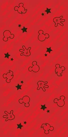 Disney Hands Friends R3060 Red