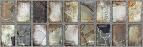 Steel Grey Frame 25.2x75.9
