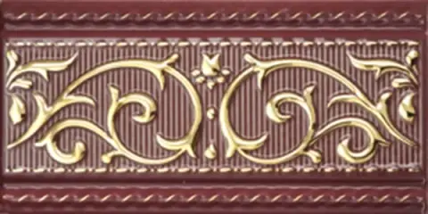 Poeme Burdeos Cenefa, 10x20