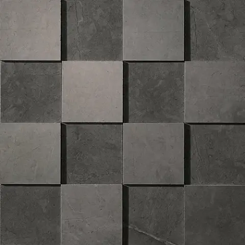 Marvel Grey Mosaico 3D 30x30