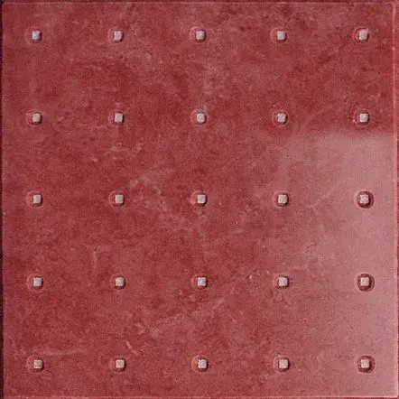 Luxor Rosso Inserto F, 20x20