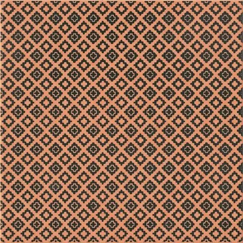 Fancy Orange Pattern Platinum