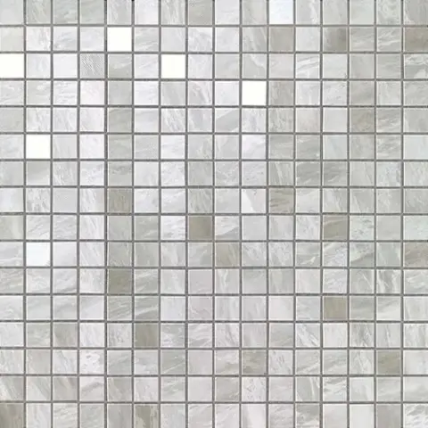 Marvel Bardiglio Grey Mosaic Q 30.5x30.5