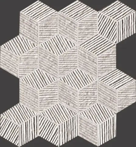 Lumina Glam Pearl Cube Mosaico 22.5x26