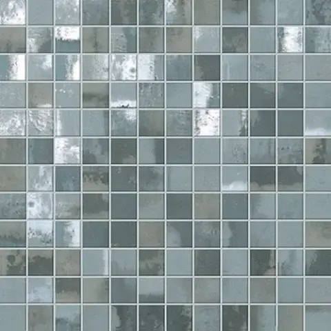 Evoque Acciaio Silver Mosaico 30.5x30.5