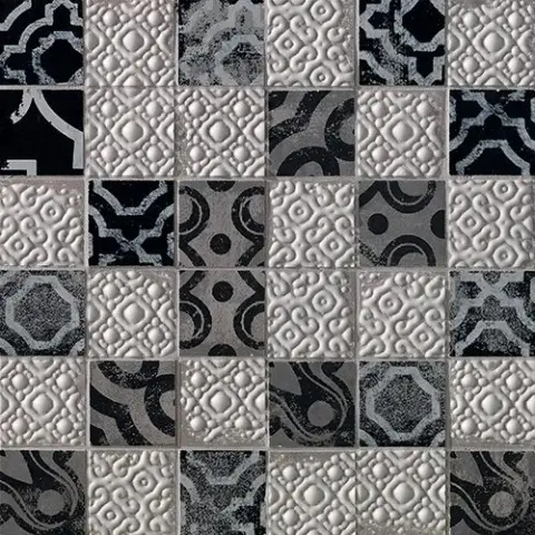 CRETA MAIOLICA GREY MOSAICO