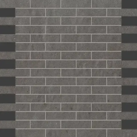 Creta Fango Brick Mosaico 30.5x30.5