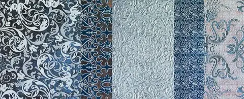 Batik Turchese Dec.B