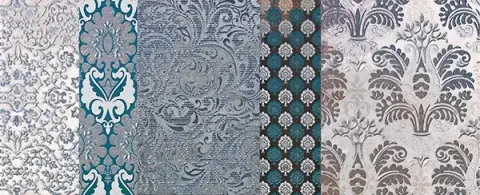 Batik Turchese Dec.C 24x59