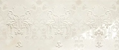 Damasco Bianco Decoro, 30,5x72,5