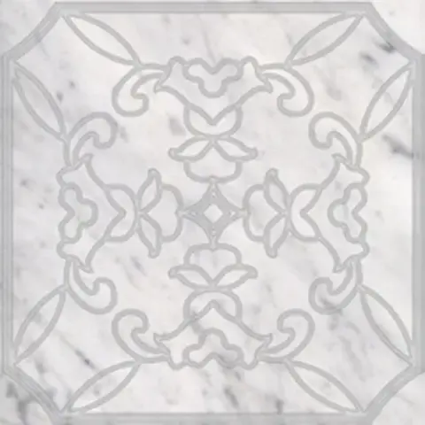 Tozz.Classico Bianco Carrara Argento 7x7