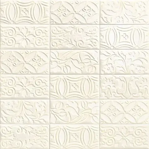 Velvet Deco Bianco 10x20