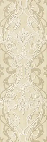 Травертино Вставка Арабески 25x75