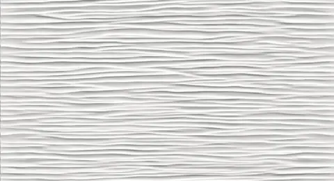 3D Wave White Matt 30.5x56