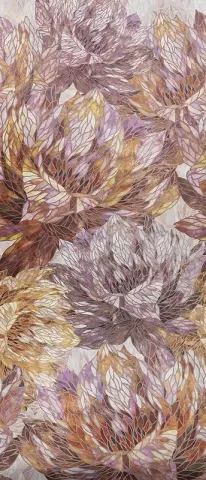 Roma Gold Flower Inserto 120x278
