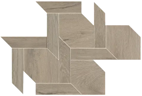 Roots Taupe Vintage Mosaico 40,5x48,5