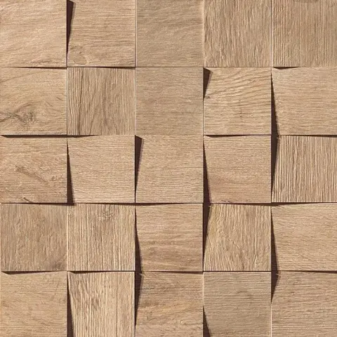 Axi Golden Oak Mosaico 3D
