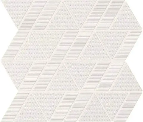 Aplomb White Mosaico Triangle 31,5x30,5
