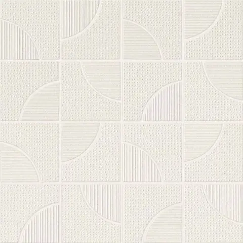 Aplomb White Mosaico Arch 32x32