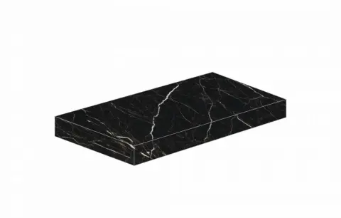Allure Imperial Black Scalino Angolare Sx 33X60