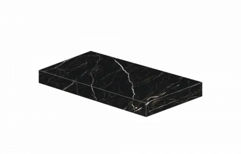 Allure Imperial Black Scalino Angolare Dx 33X60